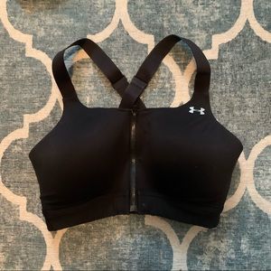 Under Armour Front Zip Sports bra